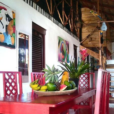 Hostel La Ballena Backpacker Las Galeras Exterior foto
